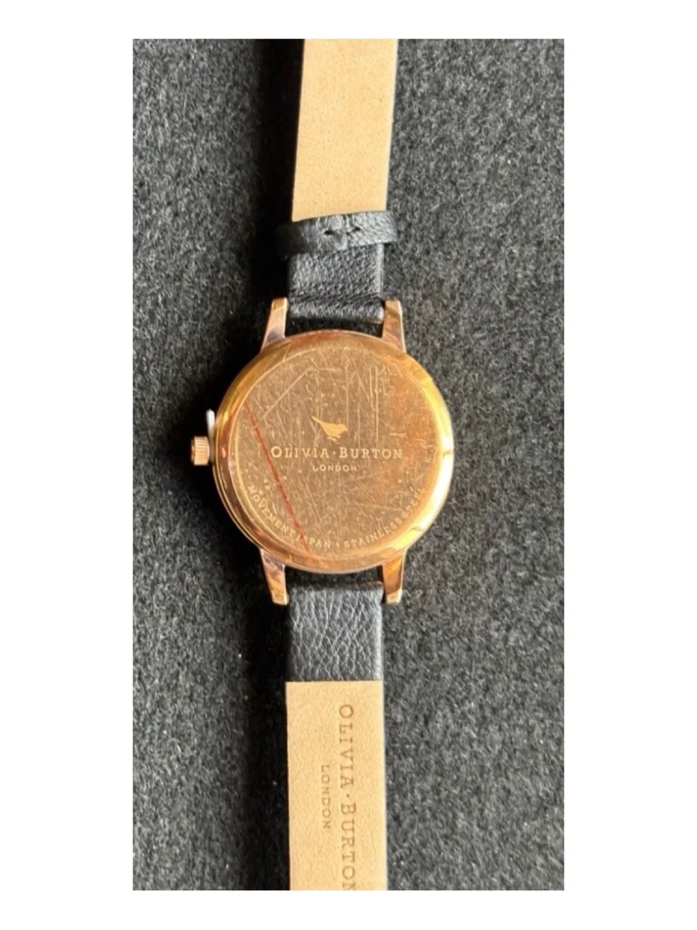 NWOT** Anthropologie Olivia Burton Scalloped Watch  **Needs Battery